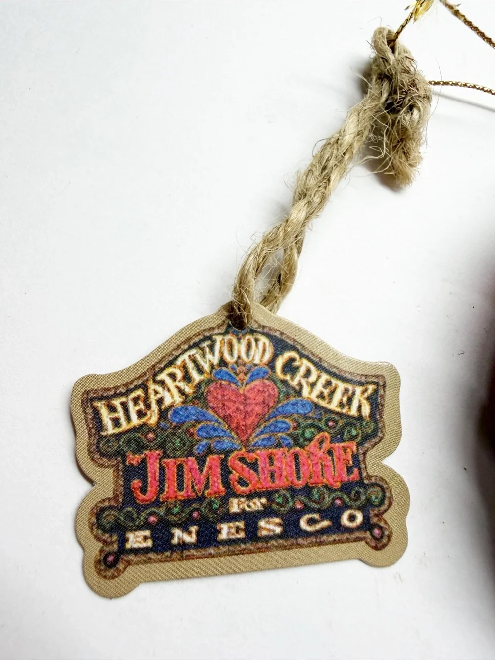 NEW Vintage Heartwood Creek Jim Shore Enesco Hand Crafted Ornament